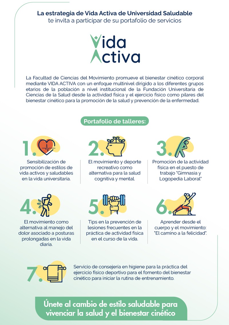 Vida Activa: la estrategia de Universidad Saludable que impulsa el bienestar desde el movimiento