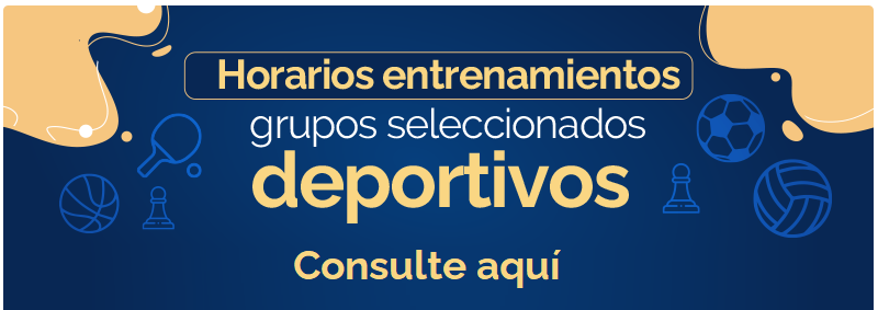 Horarios grupos deportivos - Bienestar
