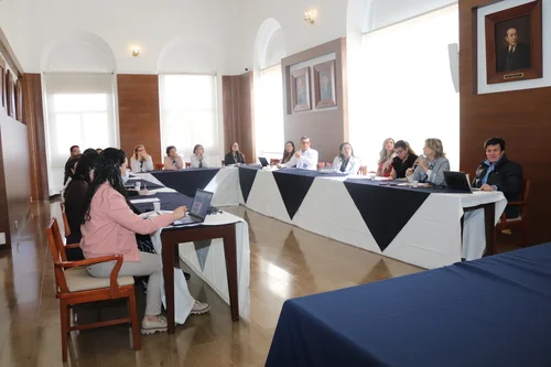 Universidad FUCS fortalece sus vínculos internacionales en encuentro con Campus Iberus