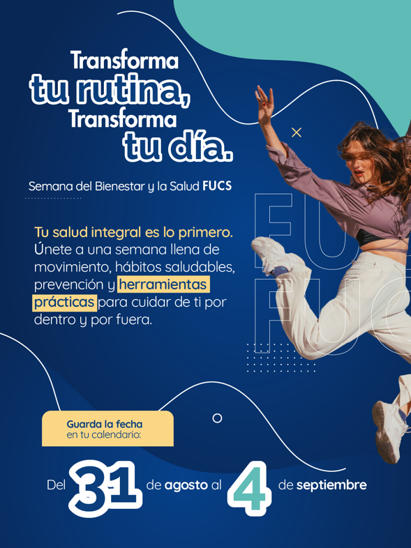 Transforma tu rutina, Transforma tu día. 