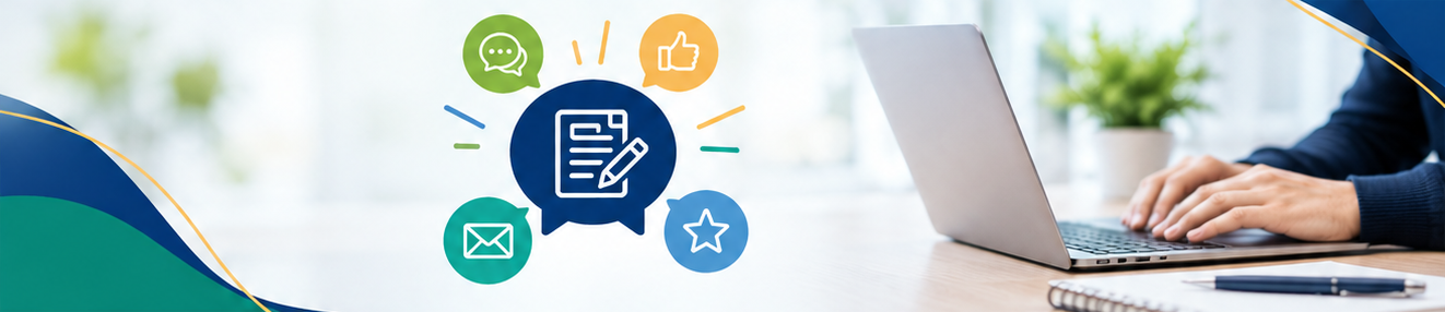 Banner de feedback y colaboración